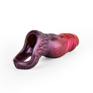 NNXS Premium Original de Fábrica, Funda para Pene de Silicona de Fantasía, Condones Reutilizables con Partículas Abiertas, Juguetes Sexuales para Adultos - Product Image 4