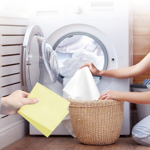 แผ่นฟอกเสื้อ<span class=keywords><strong>ผ้า</strong></span> lundry ทำความสะอาดได้อย่างล้ำลึกแผ่นฟอกสี<span class=keywords><strong>ขาว</strong></span>สีเหลือง - Product Image 3