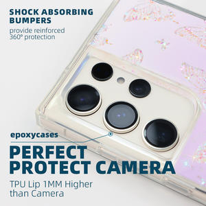 S24 <span class=keywords><strong>Ultra</strong></span> Full Body Case pour <span class=keywords><strong>Samsung</strong></span> S23 <span class=keywords><strong>Ultra</strong></span> Case Antichoc Blanc UV Print Glitter Mobile Phone Cases Pour <span class=keywords><strong>Samsung</strong></span> <span class=keywords><strong>S22</strong></span> <span class=keywords><strong>Ultra</strong></span> - Product Image 2