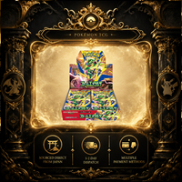 Caja de Sobres Japonesa Original Sellada M6 Stormy Emerald, Juego de Cartas Pokémon Serie MEGA