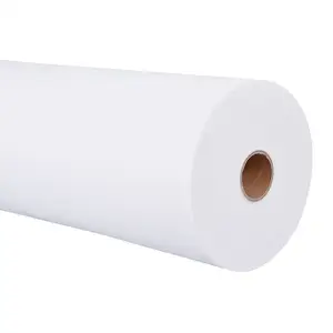 25 Gsm fabricant 100% Polyester tissu matière première meltsoufflé non-tissé Polyester battage