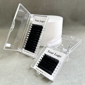 <span class=keywords><strong>ESSI</strong></span> LASH Unique Longueur 6-30 MM Extension de Cils Volume Russe Professionnelle Naturelle Courbe C Plateau - Product Image 6