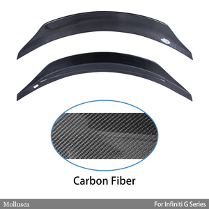 For Series G37 2Door Coupe PSM1 Style Carbon Fiber <b>Rear</b> <b>Spoiler</b> Trunk Wing 2008-2012 (not for IPL) - Product Image 2