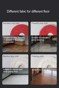 Jesun Cordless 360 Rotating Dry Wet Self Clean Smart <strong>Mops</strong> Cleaning Floor High Quality <strong>Electric</strong> <strong>Mop</strong> with Bucket - Product Image 4