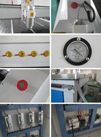 Fourniture directe d'usine 3 axes bois CNC routeur Machine 1325 4 * 8ft 3.2kw broche sculpture sur bois Machine CNC bois routeur