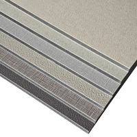 Panneaux muraux artificiels en PVC pour salle de bains de luxe Conception minimaliste et étanche à l'humidité pour le commerce et le divertissement Vente en gros