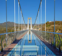 Pont de Verrière en Verre Trempé Stratifié SGP 10mm 12mm 15mm