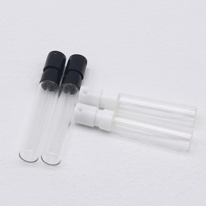 Botella espray <span class=keywords><strong>de</strong></span> vidrio delgado, botella <span class=keywords><strong>de</strong></span> Perfume, probador <span class=keywords><strong>de</strong></span> muestra <span class=keywords><strong>de</strong></span> Perfume, viales engarzados, 1ml, 1,5 ml, 2ml, 3ml - Product Image 4