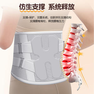 Cinturones de Soporte Lumbar Ligeros y Transpirables al por Mayor para Hombres y Mujeres para Todas las Estaciones, Soportes de Placa de Acero para la Espalda Baja, Soporte para la Espalda - Product Image 5