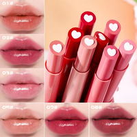 Rouge à lèvres liquide personnalisé avec logo OEM, gloss crémeux à logo personnalisé, maquillage haute pigmentation, longue tenue, hydratant, gloss à lèvres en gros