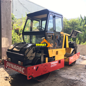 Rodillo Compactador Dynapac CC122 CC211 de Segunda Mano de Alta Calidad, Compactador de Carreteras Mini de 12 Toneladas Usado, en Stock para la Venta - Product Image 1