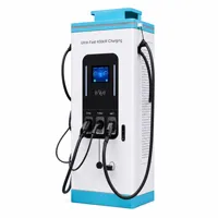 Borne de Recharge DC pour Véhicules Électriques 400kW à Refroidissement Liquide, Station Intelligente sur Pied, CCS2 GBT, Multi-Protection pour Parking Public - Fabrication OEM