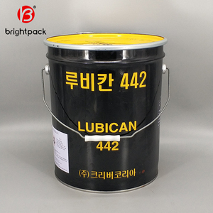 <span class=keywords><strong>Seau</strong></span> métallique personnalisé de 16 litres avec couvercle à anneau de verrouillage pour l'emballage du <span class=keywords><strong>bitume</strong></span> - Product Image 4