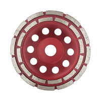 Meule abrasive diamantée de 150mm pour l'ébavurage du béton et du granit