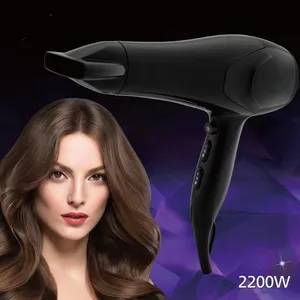 Wholesale DC High Temperature High Speed Hair Blower Dryer 2200W With Concentrator For Salon And Family