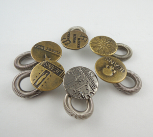 Extensor <span class=keywords><strong>de</strong></span> Cintura Ecológico con Botón Metálico, Sin Clavos, Reutilizable, Ajustable, para Pantalones <span class=keywords><strong>y</strong></span> Jeans - Product Image 3