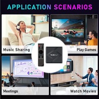Boîtier TV Android MXG Pro 4K en gros, options multi-puces S905W RK3229 RK3228A Android 7.1 9.0 WiFi 5G 2 Go 16 Go, prise en charge OEM