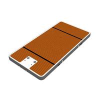 Naiya Personnaliser Drop Stitch Plate-forme Flottante en Bois Ponton Gonflable Y Pontoon