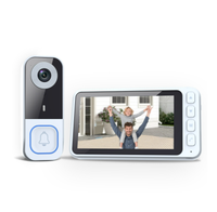 Système de sécurité pour maison intelligente, vision nocturne étanche, sonnette vidéo 1080P, interphone sans fil, sonnette intelligente, téléphone de porte audio