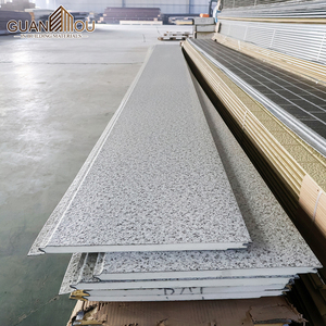 Paneles <span class=keywords><strong>de</strong></span> Pared Prefabricados con Aislamiento Térmico, Estructura <span class=keywords><strong>de</strong></span> Acero Ligero, Panel Sándwich, Instalación Rápida, Paneles <span class=keywords><strong>de</strong></span> PU - Product Image 1