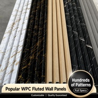 Panneau mural WPC, panneau mural PVC, panneau de fond de télévision pour la maison ou l'hôtel, adapté à la décoration intérieure