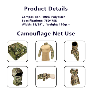 Chúng tôi nwu aor2 Loại III Camo Polyester 75D chim mắt lưới vải Trọng lượng nhẹ dây giày vải dệt kim được sử dụng cho/Găng tay/quần áo vải - Product Image 4