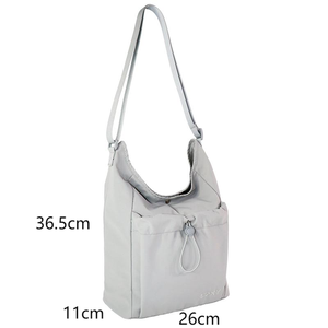 Sac de voyage multifonctionnel décontracté unisexe léger 210G avec design à panneaux détachables, sangle réglable, sans barres de traction - Product Image 3