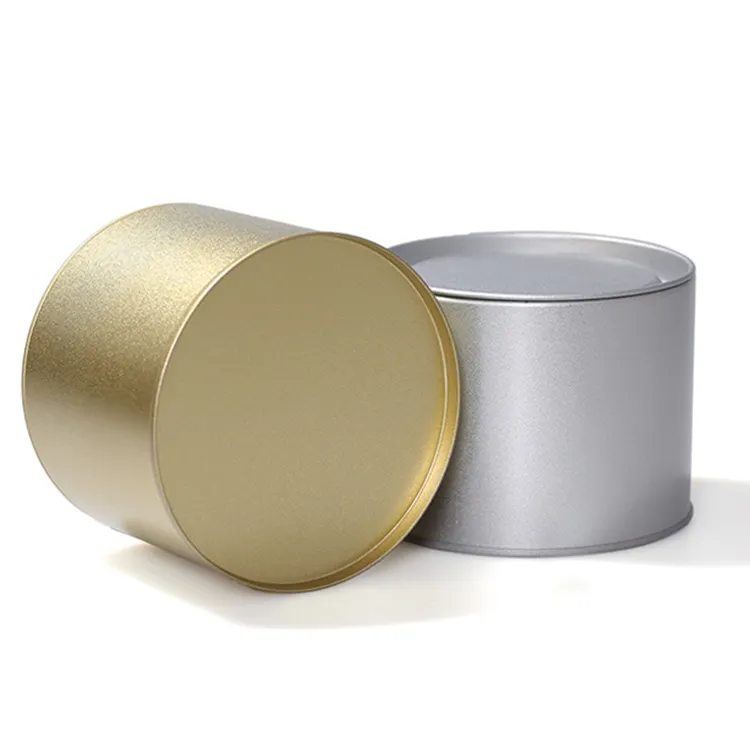 Wholesale Low Price, High Quality 65*125 Size Food Grade Round Tin Box Round Small Can