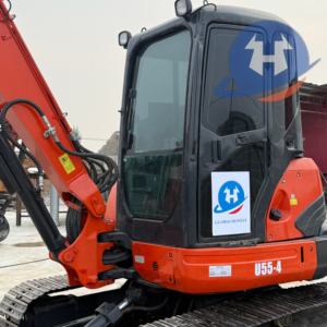 जापान 5.5टन 5 टन मूल प्रयुक्त खुदाई कुबोट यू 55 कम काम करने के घंटे दूसरे हाथ मिनी डायगर कुबोट U55-4 U55-5 - Product Image 6