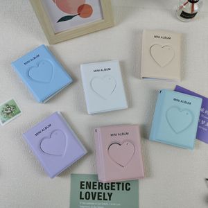 Álbum de Fotos Personalizable con Diseño Coreano, Mini, de 3 Pulgadas, con Cubierta de PVC, Corazón Hueco, para 32 Fotos <span class=keywords><strong>Polaroid</strong></span>, Libro Pequeño de Plástico - Product Image 3