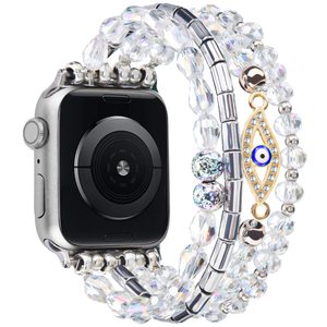 สายนาฬิกาลูกปัดมุกทำด้วยมือแฟชั่นสำหรับ iWatch สำหรับ <span class=keywords><strong>Apple</strong></span> <span class=keywords><strong>Watch</strong></span> Series 10 9 <span class=keywords><strong>SE</strong></span> 38 <span class=keywords><strong>40</strong></span> 41 42 45 46 49มม. - Product Image 1
