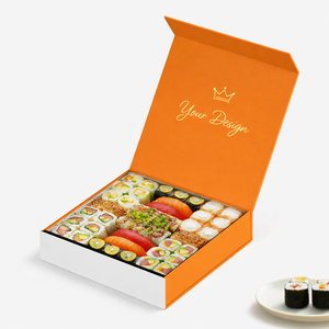 Private Label Chocolate Packaging <b>Box</b> <b>Foldable</b> Magnetic Rigid Food Gift <b>Box</b> - Product Image 1