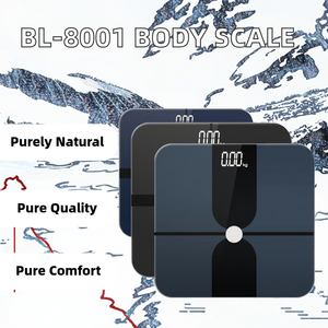 Báscula de Grasa Corporal ITO de Alta Calidad BL-8001, 280 mm x 280 mm, Portátil, con Pantalla de Temperatura, Certificación CE, ROHS, FCC, Compatible con SDK API, Fabricación BSCI - Product Image 1