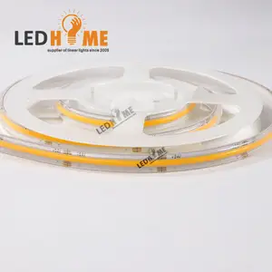 Silikon Luar Ruangan Fleksibel Rgbw Tahan Air Rgb Cob Ip67 Ip68 10M 100M 12V 24V Hangat Putih Rgbic Rgbww Led Strip Cahaya Led Strip