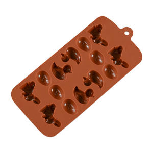 Homesun in Silicone cartone animato animale orso d'anatra torta di coniglio decorazione cioccolato stampo per cuocere - Product Image 3