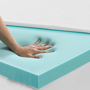 Cubrecolchón Grueso de Espuma Viscoelástica con Gel Refrigerante de Alta Densidad, Cubrecolchón de Espuma Viscoelástica para Cama Queen - Product Image 1