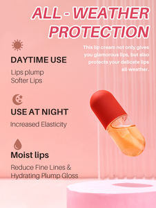 Aceite Labial Hidratante Voluminizador 4ml, Marca Privada OEM, Brillo de Colágeno, Volumen Suave, Vegano - Product Image 3