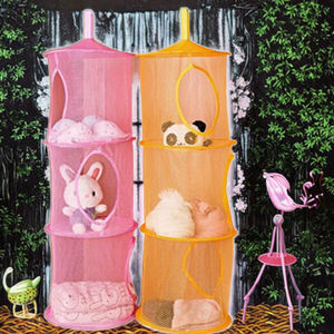 Organizador Moderno de 3 Niveles para Colgar, Diseño de Tela Ecológica con Bolsas Comprimidas al Vacío para Sala de Estar - Product Image 6