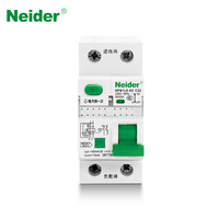 Disyuntor de 1P + N 40A, disyuntor ELCB RCCB de 10kA, CA, precio competitivo, tipo RCBO (tipo electrónico), 1P + N
