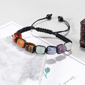 Braccialetti <span class=keywords><strong>di</strong></span> perline <span class=keywords><strong>di</strong></span> pietra lavica naturale con ciondolo <span class=keywords><strong>di</strong></span> equilibrio <span class=keywords><strong>di</strong></span> <span class=keywords><strong>guarigione</strong></span> braccialetto 7 Chakra occhio <span class=keywords><strong>di</strong></span> tigre con perline <span class=keywords><strong>di</strong></span> Buddha tibetano <span class=keywords><strong>preghiera</strong></span> per le donne degli uomini - Product Image 2