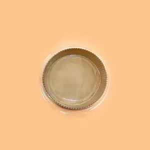 50/100pcs 16/20cm Airfryer Paper Liner Pad Tray Food Oven Oil Absorbing Baking Silicone Oil Disposable Degradable Paper Plate