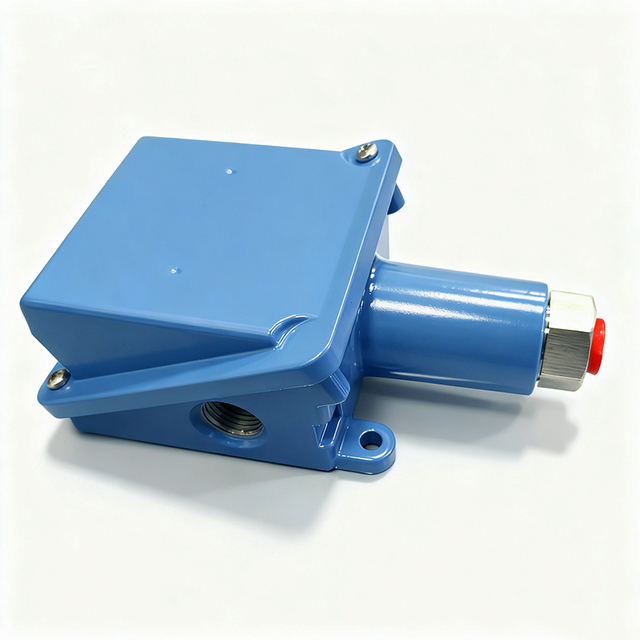 Pressure Relay SPDT Pressure Switch 24V 15A 5000 psi Max for Water and Air IP65 Aluminum Alloy Pressure Control