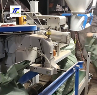 Machine de couture de sacs en plastique entièrement automatique et portable pour sacs de riz, haute sécurité