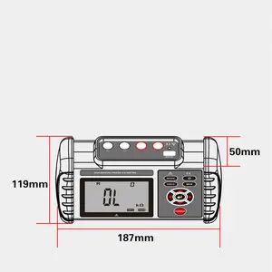 Testeur de résistance FUZRR FR3060, 10 po, testeur de mesure de résistance, transformateur