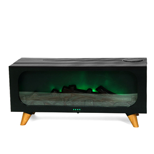 2025 nuovo <span class=keywords><strong>Design</strong></span> camino rettangolo fiamma ultrasonica 7 LED luce <span class=keywords><strong>diffusore</strong></span> di olio essenziale - Product Image 2