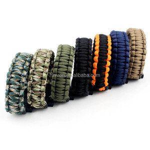 Pulsera <span class=keywords><strong>de</strong></span> Supervivencia Multifuncional <span class=keywords><strong>de</strong></span> Paracord Trenzado en Oferta, con Brújula, Silbato y Herramientas, para Hombre - Product Image 4