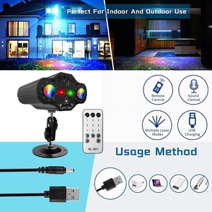 Mini lumières de scène led à commande vocale, rouge, vert, bleu, stroboscope, rétro, <span class=keywords><strong>poj</strong></span> dj, 2022 pour Club, famille, vacances, noël - Product Image 6