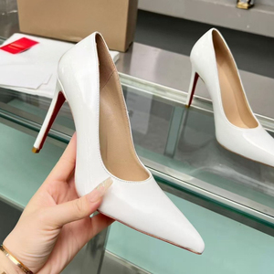 <span class=keywords><strong>Scarpe</strong></span> da <span class=keywords><strong>Donna</strong></span> con Suola Rossa, Tacchi Sottili, <span class=keywords><strong>Comode</strong></span> e Antiscivolo, Stile Sposa con Punta Affusolata - Product Image 2