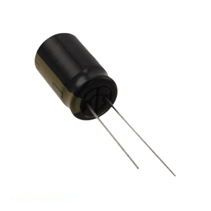 ตัวแทนจำหน่ายอย่างเป็นทางการ ตัวเก็บประจุแบบ CAP ALUM 560UF 20% 50V RADIAL TH 560 uF แบบ Through Hole รุ่น EEU-FM1H561 - Product Image 1