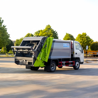 Camion compacteur Foton anti-fuite pour la collecte des déchets, idéal pour les collectivités urbaines et les chantiers de construction